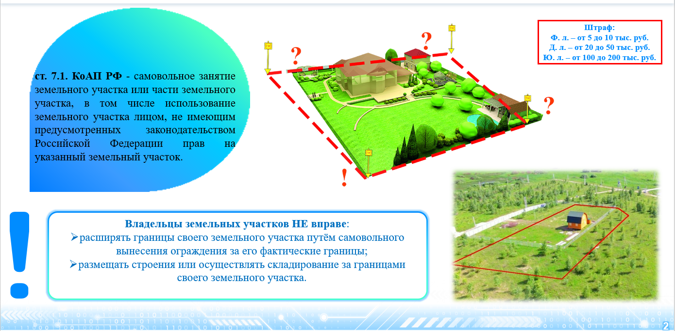 А ты соблюдаешь требования земельного законодательства?.